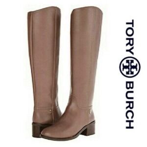 Tory Burch Tan Heeled Boots